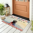 thumbnail image 3 of Freedom Pug on Independence Day 4th of July Doormat Dog Lover Gifts Indoor Outdoor Welcome Mat - 01005, 3 of 5