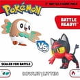 thumbnail image 2 of Pokémon Series 1 Battle Figure Rowlet & Litten Mini Figure, 2 Pack, 2 of 5