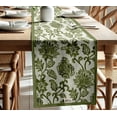 thumbnail image 2 of Vargottam Handcrafted Double Layer Cotton Table Runner - Vargottam Fabric Table Linen with Border - Machine Washable, Stylish Runner for Dining & Console Tables - Floral, 2 of 6