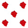 thumbnail image 1 of Manoplas de punto Minnieouse Invierno tejido flexible Adultos color Rojo brillante, 1 of 1