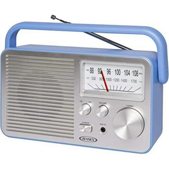 Portable AM FM Radio - Blue