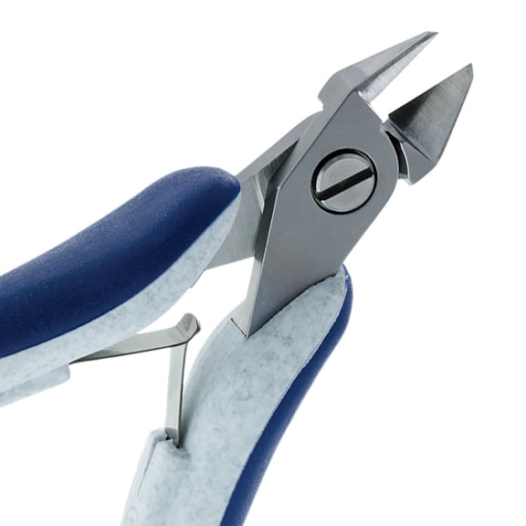 Xuron XBow Series Large Tapered Cutter Pliers, Full-Flush Cut Narrow Tips for Tight Spaces, #ES5352