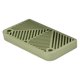 thumbnail image 4 of Mat de arena para gatos Pasos de gatos fáciles de limpiar para gatos interiores suministro de mascotas gatos pequeños Verde, 4 of 8