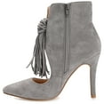 thumbnail image 3 of Journee Womens Cameron Pointed Toe Stiletto Ankle Booties, 3 of 10