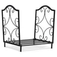 thumbnail image 2 of Patiojoy Fireplace Firewood Rack, Heavy Duty Small Firewood Holder for Fireplace, 132 lbs Load Capacity, Decorative Log Rack Wood Holder for Indoor Outdoor, 2 of 10