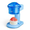 thumbnail image 4 of Snow Cone Maker Set: Blue Plastic Shaved Ice Machine & Slushie Maker, Hand Wash, 30W, 6-Volume Capacity, 4 of 5
