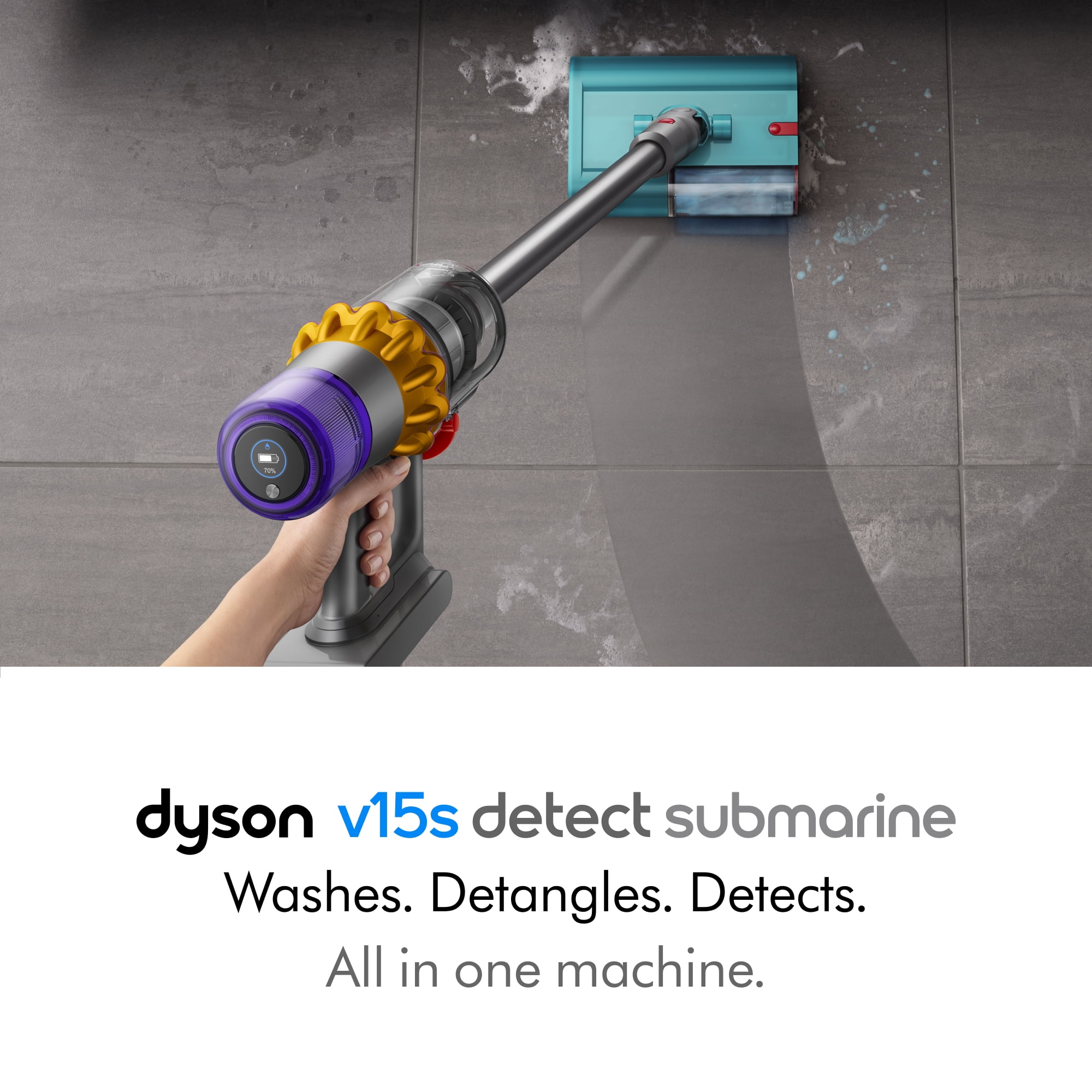 Dyson V15s Detect Submarine Vacuum