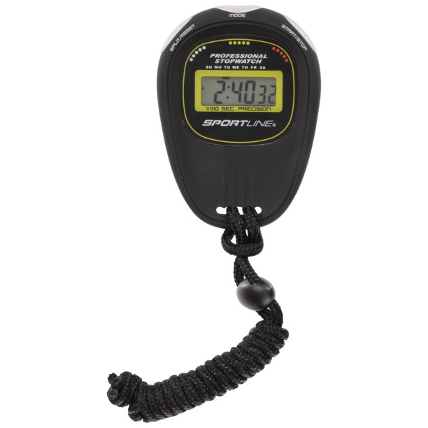 Sportline® Grip Timer Stopwatch Carded Pack