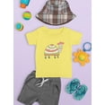 thumbnail image 3 of Turtle With A Hat T-Shirt Infant -Image by Shutterstock,  24 Months, 3 of 4