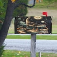 thumbnail image 4 of Yayeee Mailbox Cover Magnetic Standard Size Post Box Cover Wrap Decor, Black Dinosaur, 4 of 9