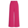 thumbnail image 5 of Pants for Women Casual Work Stretchy Slim Fit Trousers Office Slacks with Pockets, 5 of 6