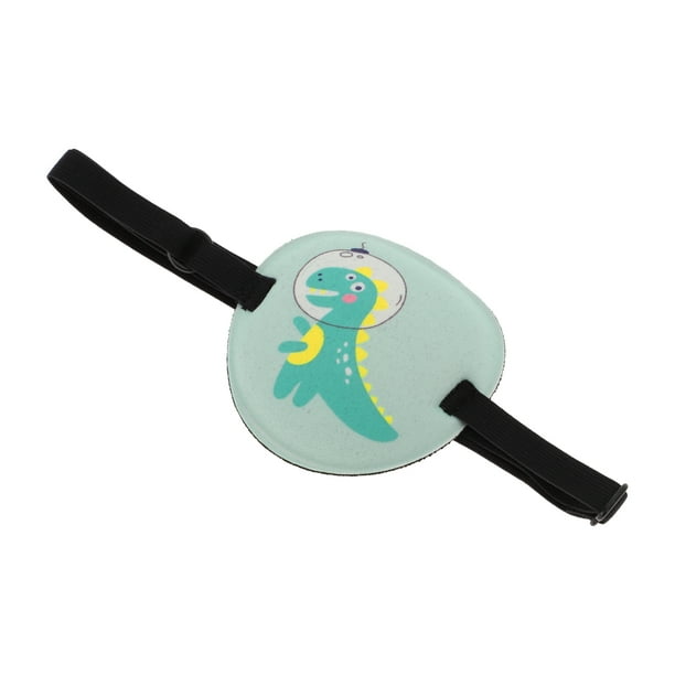 1 Pc Máscara de Sueño 3D de Dragón Burbuja Azul Verde, Funda Suave para los Ojos 3D para Descansar