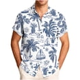 thumbnail image 2 of Gamivast Hawaiian Shirts for Men Short Sleeve Button Down Tropical Shirts Beach Shirts Casual Summer Vacation Tee Palm Tree Graphic Soft Aloha Tops, 2 of 6