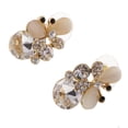 thumbnail image 4 of Pendientes de mariposa de cristal Zulema Pendiente de moda, 4 of 8