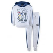 Paw Patrol Baby and Toddler Boy Fleece Hoodie and Jogger Outfit Set, 2-Piece, Sizes 12M-5T