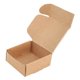 thumbnail image 2 of 100 piezas Caja de papel Kraft Caja de embalaje Caja Kraft Tamaño pequeño-marrón, 2 of 5