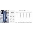 thumbnail image 6 of PRETTYGARDEN Womens Jeans Straight Leg Stretchy High Waist | Classic Rigid Structured Tummy Control Pants with Practical Pockets, Ideal for Business Office, Daily Casual, Back to School, 6 of 9