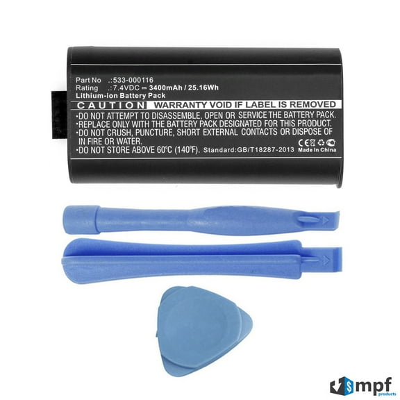 3400mAh Extended 533-000116, 533-000138 Battery for Logitech UE MegaBoom S-00147