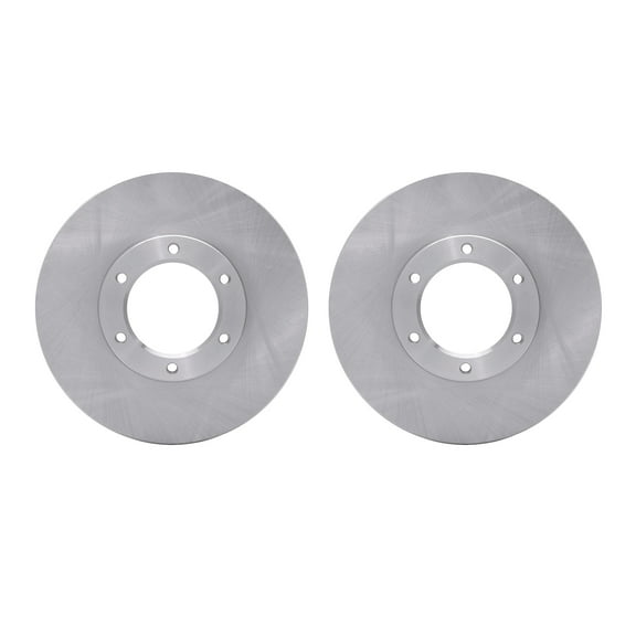 Dynamic Friction Company Front Brake Rotors 6002-76106