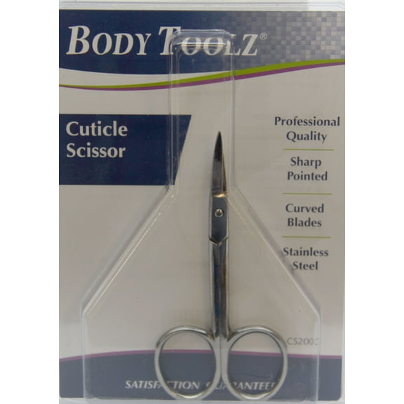 Body Toolz Deluxe Curved Nail Scissor Extremely Sharp Stainless Steel