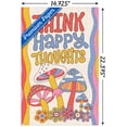 thumbnail image 3 of Mushrooms - Think Happy Thoughts Wall Poster, 14.725" x 22.375", 3 of 4