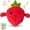 3 Batteries&Box, variant on Musical Sensory Toy for Kids Adults,Strawberry Fruit interactive Musical Plush Toy with Sounds,Sensory Activity Learning Kid Toy,Fun Christmas and Birthday Gifts Suitable for Multiplayer interaction