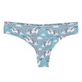 thumbnail image 5 of Culottes String Licorne pour Femmes, Lingerie, sous-Vêtements, 5 of 5