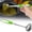 Green, variant on Stainless Steel Canning Ladle, Long Handled Ladle, Sauce Dressing Spoon with Ergonomic Handle, 12.2 x 3.43 Inches, 1 Piece