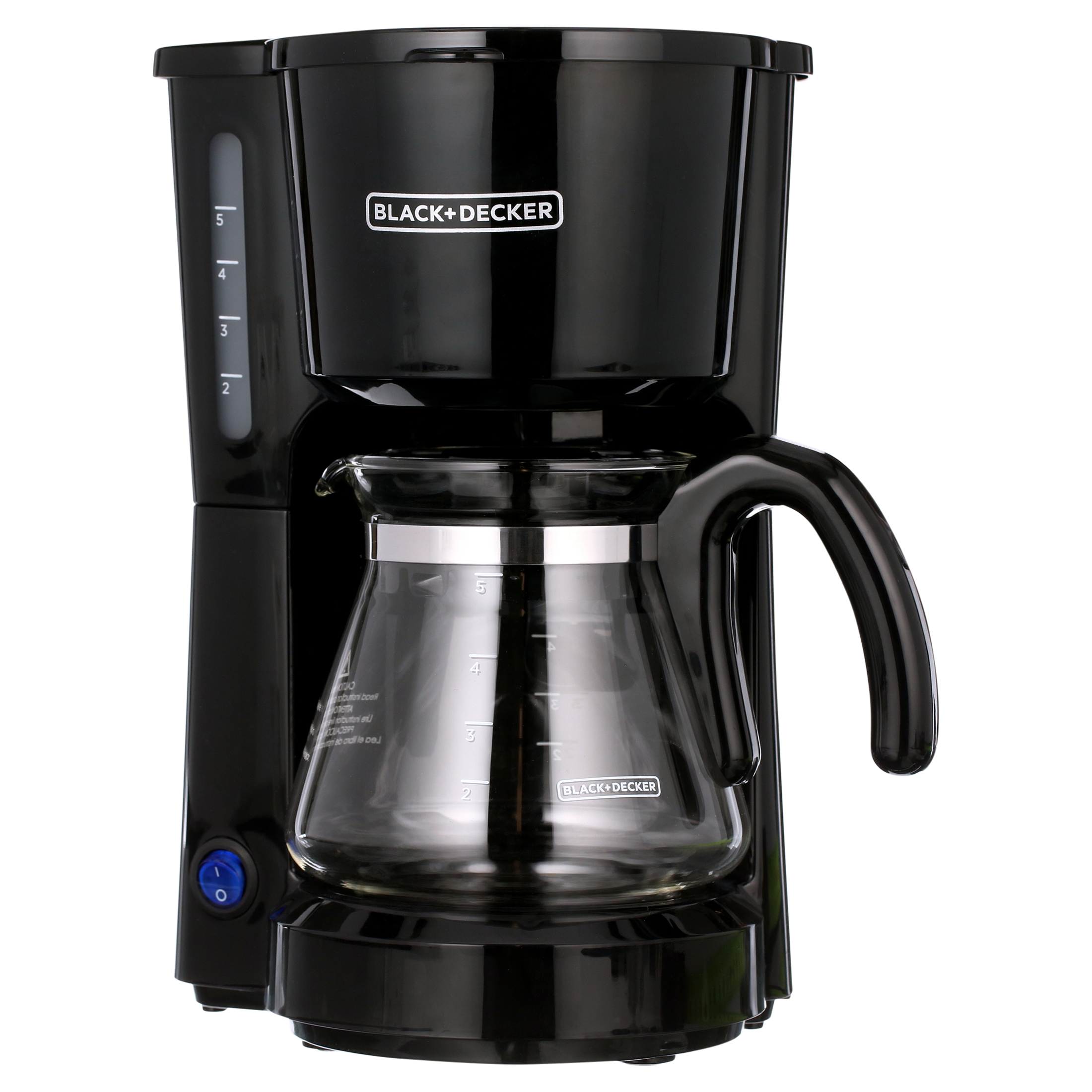 BLACK+DECKER 5-Cup Compact Coffee Maker, Black photo 1