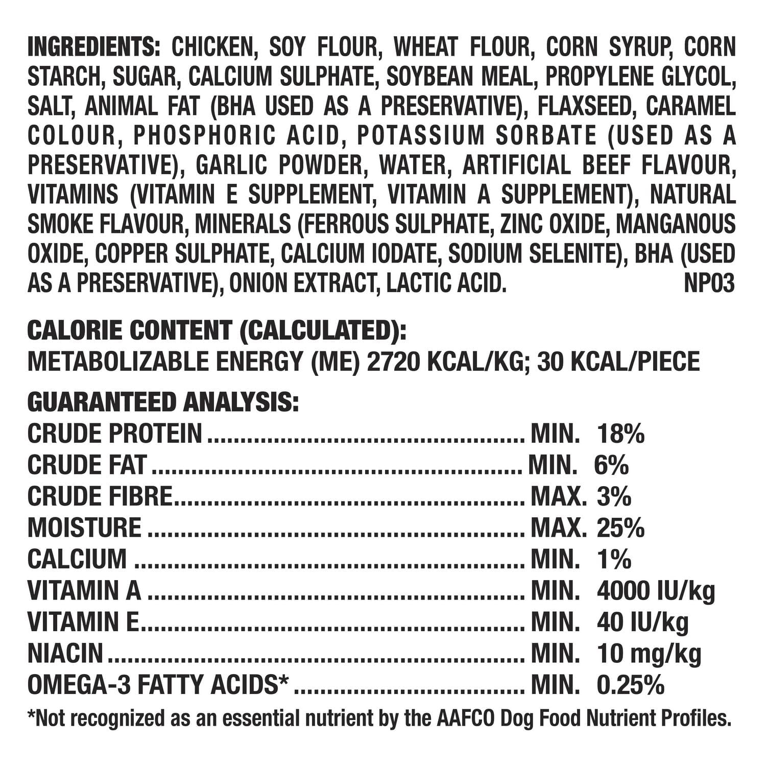 Jerky Treats gâteries pour chiens bœuf NB-24M