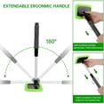 thumbnail image 3 of Windshield Glass Cleaning Tools  Microfiber Cloth Car Cleaning Tool with Extendable Handle and Reusable Cloth Auto Interior Accessories Glass Cleaner (Extendable), 3 of 6