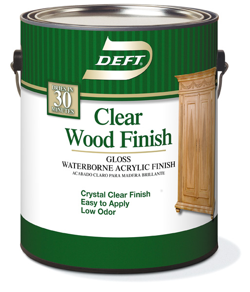 DEFT® Clear Wood Finish Waterborne Acrylic Gloss