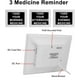 thumbnail image 3 of Reloj digital Aowasi con 8 alarmas y calendario diario para personas mayores, 3 of 7