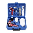 thumbnail image 4 of Pulverizador de pintura neumático para pintura de automóviles, juegos profesionales de pulverización de aire para vehículos, imprimación industrial, boquilla roja 1.4 1.0, 4 of 8