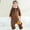 Brown A3, variant on Hrsba Kids Winter Casual Jumpsuit Rompers, Kids Jumpsuit Girls Boys Flannel Print Rompers Long Sleeve Home Clothes Fall Winter Outfits0-6 Years
