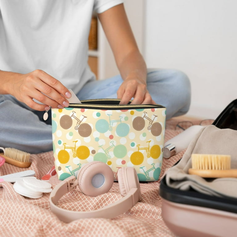 Leather makeup bag pattern sale