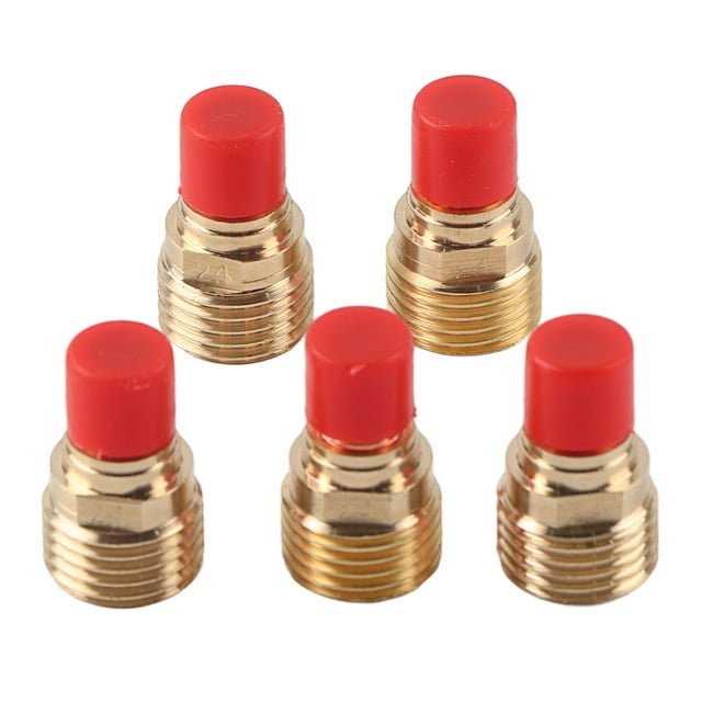 Heat Resisting Gas Lens Collet Body, Copper For TIG Collet Body 2.4mm 3/32" WP 9 Collet Body, Welding Torch For TIG Welding Torch WP-9/20/25