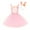 Pink, variant on Casual Dress for Girl Toddler Girls Pink Adorable Easter Bunny Princess Dress Cute Plush Rabbit Ears Party Mesh Tufted Dress