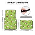 thumbnail image 5 of Naloa Guinea Pigs Car Foot Mat Set of 4 Pieces - Universal Floor Liner Neoprene Full Set Floor Mats for Cars Trucks SUV, 5 of 7