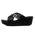 thumbnail image 2 of Sandalias para Mujer Jema 1158 negro 23.5, 2 of 4