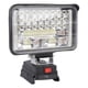 thumbnail image 1 of Luz De Trabajo LED, Luz De Trabajo LED Inalámbrica Con 2 Puertos USB Con Batería De 18 V Para Caminar, 1 of 7