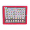 thumbnail image 1 of Tablette d'apprentissage de l'anglais pour bébés et tout-petits, jouet éducatif précoce (rose), 1 of 4