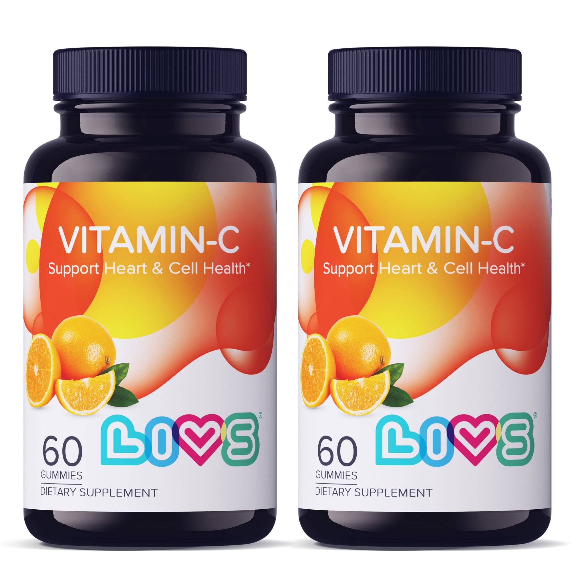 LIVS Vitamin C 250mg Gummies for Kids & Adults | antioxidants & Immune Support Supplement | Hair, Skin and Nails Vitamins for Women & Men | Vegen & Free from GMO & Gluten - 250mg VIT C/Dose - 120 ct