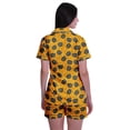 thumbnail image 4 of Moomaya Sleep Sets For Women With Shorts Pj Printed Short Sleeve Sleep Tops, 4 of 6