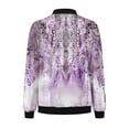 thumbnail image 5 of Ftwytp Zip Up Jacket Women Gym Fleece Sweatshirt Oversized Sports Workout Runing Baseball Coat Long Sleeve Color Blocked Casual Loose Sweater, 5 of 5