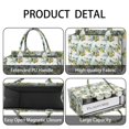 thumbnail image 4 of Large Capacity Tote Bag,Yellow Lemon Fruit Leaves White Pattern Handbag Fashion Luxury Tote Bag,15.7"x13"x 5.1" Inches,Laptop Compatible, 4 of 6