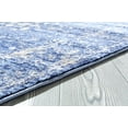 thumbnail image 2 of Luxe Weavers Distressed Floral Area Rug 2817 Blue 8x10 Vintage Carpet, 2 of 4