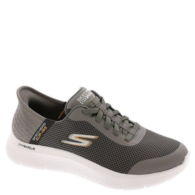Zapatillas Skechers Go Walk Flex para hombre, manos libres, color marrón