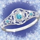 thumbnail image 1 of Fiudx Joyería de Piedras Preciosas Azules, Elegante Colgante con Diseño de Girasol, Elegante Collar de Aleación, Accesorio Chapado Compacto, Regalo de Cumpleaños, Inauguración de La Casa o Recuerdo d, 1 of 5