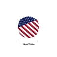 thumbnail image 3 of Yhmxh American Flag Party Supplies Set, Serves 24 – Disposable Patriotic Paper Plates, Tablecloth, Napkins, USA Flag Banner, Spoons and Forks, 4th of July-Themed Tableware for Independence Day BBQ, 3 of 6